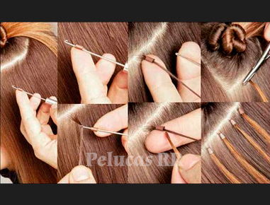 Colocación de extensiones con microring